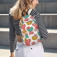 thumbnail image 7 of XMXT Backpack for School Work, Cute Spiny Cactus Canvas Bookbag Travel Bag for Women Men, M, 7 of 7