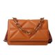 thumbnail image 1 of Bolsos de mujer versión coreana del bolso de hombro con cadena Lingge bolso cuadrado pequeño de mensajero de Color sólido novedad de 2024, 1 of 5