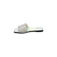 thumbnail image 3 of Women's Rhinestone Slip On Flat Slide Sandals, Sliver 6, 3 of 3