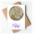 thumbnail image 1 of Flower Bird Wing Ukiyo-e Japan Welcome Back Greeting Cards Envelopes Blank, 1 of 3