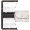 thumbnail image 5 of Fashion Slim Minimalist Wallet PU Leather Credit Card Holder Wallet Short Purse Gray, 5 of 8
