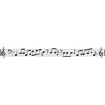 thumbnail image 3 of 1 Sheet Music Notation Wall Stickers Music Sheet Wall Decal Music Note Wall Art Decor Peel and Stick Black DIY Vinyl Art Decorations for Music Room Classroom Nursery Living Room Wall Decor, 3 of 8