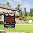 thumbnail image 5 of 250 Anniversary USA Flag Garden Flag 776-2026 Patriotic 250 Years Banner 4th of July Yard Sign Double-Sided Waterproof Garden Flag 12x18 Inch B, 5 of 7