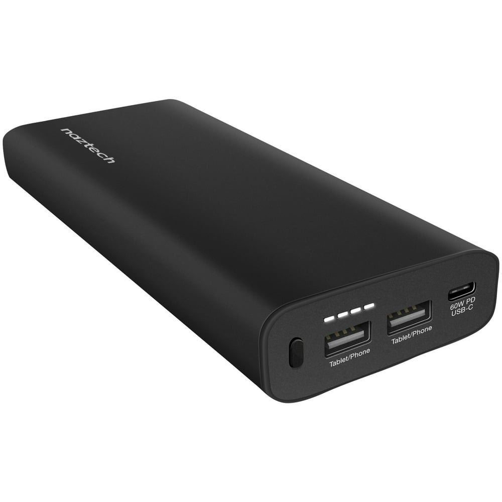 Naztech 14486 26,800-mAh 60-Watt USB-C Super Speed Portable Battery ...