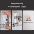 thumbnail image 4 of YAOMOBB Casement Limiter Adjustable Window Lock Thickened with Child Protection for High Buildings, 4 of 6