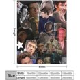thumbnail image 2 of Callum Turner Blanket Handsome #1 Super Soft Throw Blanket Silky Flannel Lightweight for Sofa, Bed Blanket All Season Use 40""*50"" （100 * 130cm）, Style-2, 2 of 6