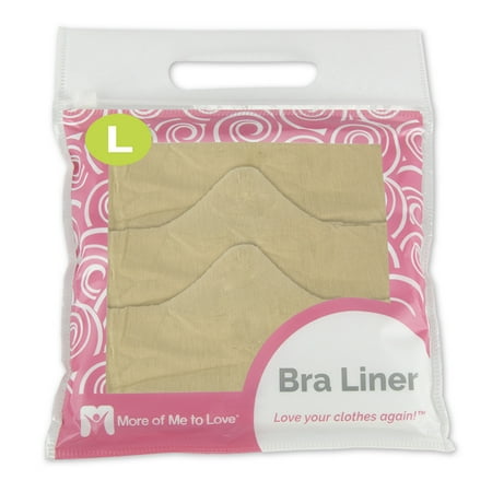 More of Me to Love Bra Liner (Pack of 3) Size L,