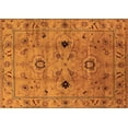 thumbnail image 1 of Ahgly Company Machine Washable Indoor Rectangle Oriental Orange Industrial Area Rugs, 7' x 9', 1 of 4