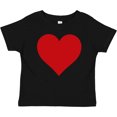 thumbnail image 3 of Inktastic Valentine Heart in Red Boys or Girls Baby T-Shirt, 3 of 5