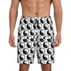 thumbnail image 1 of Balery Yin Yang Pantalones cortos de pijama de punto de algodón para hombre con cinturilla y bolsillos-3X-Large, 1 of 6