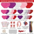 thumbnail image 2 of Shininglove Valentines Day Craft Gift Set for Kids Classroom Home Activities, 359 Pcs, 2 of 6