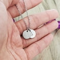 thumbnail image 5 of Personalized Loved One's Fingerprint Jewelry Stainless Steel Engravable Pendant Necklace Actual Thumb Print Keepsake with Gift Box [Silver], 5 of 9