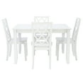 thumbnail image 3 of Powell 5 Piece MDF & Iron Dining Table Set, Black, 3 of 20
