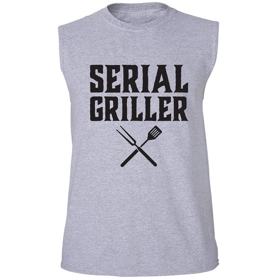 Serial Griller Adult Sleeveless Tee