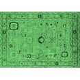 thumbnail image 1 of Ahgly Company Indoor Rectangle Oriental Emerald Green Traditional Area Rugs, 4' x 6', 1 of 4