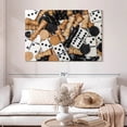 thumbnail image 2 of Elephant Stock Board Games Wall Art - Horizontal Canvas Wall Art - Living Room Wall Decor - Hobbies And Lifestyle Canvas - Brown And Black Decor - 48" x 32", 2 of 8