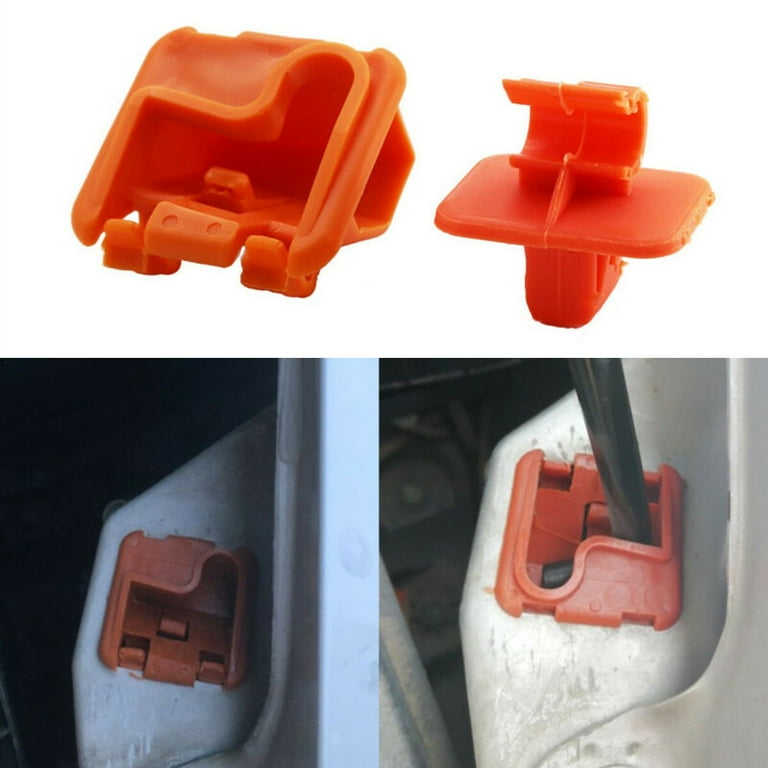 Car Hood Bonnet Rod Stay Bracket Buckle Clip Holder For Skoda