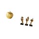 thumbnail image 5 of Conjunto de escultura artística de resina con figura de pensador de fruta abstracta moderna, estatua de mesa, estantería, comedor, dormitorio, oficina, 5 of 8