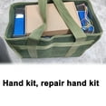 thumbnail image 4 of QHUDLV Canvas Tool Bag,High Strength Storage Pouch,Heavy Duty Organizer S5T6, 4 of 9