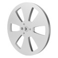 thumbnail image 1 of Recording Takeup Reel, Empty Tape Reel Lightweight 3 Holes Improve Sound Quality  for Reel To Reel Tape Players Silver Grey, 1 of 7