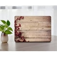 thumbnail image 1 of KSK KAISHEK for Old MacBook Air 13" Case 2010/2013/2014-2017 Released Model A1369 A1466, Plastic Hard Shell Cover + Black Keyboard Cover, Wood grain A 117, 1 of 5