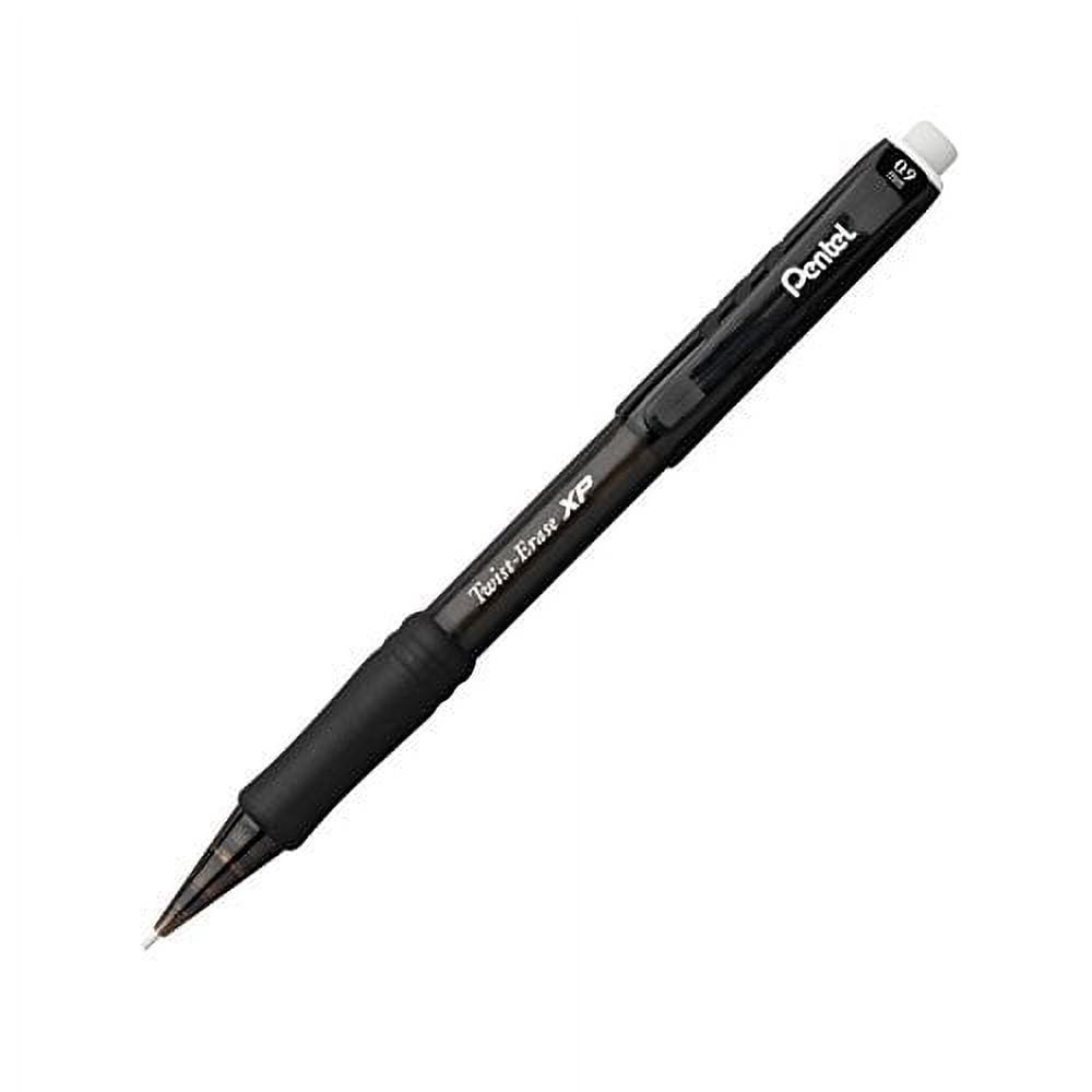 Twist-Erase EXPRESS Mechanical Pencil 0.9 mm, HB 2.5, Black Lead, Black Barrel, Dozen