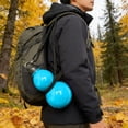 thumbnail image 2 of YYUZH 600ml Gourd-Shaped Water Bottle, BPA-Free Portable Canteen with Adjustable Strap, Oriental Style Outdoor Drinking Container for Hiking Camping and Commute, Leakproof Lid, 2 of 7