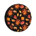 thumbnail image 1 of Balery Thanksgiving Turkey 1 Cubiertas para Neumáticos - Protector Resistente para Neumáticos de Camioneta, SUV, Remolque, Camper y RV-14 inch, 1 of 6