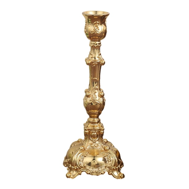 Candelabro de pie, regalo romántico, candelabro, pilar para fiesta oro