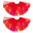 thumbnail image 2 of gljltg 2 Pcs Girls Layered Stars Sequins Tutu Skirt Princess Ballet Dance Dress for 2-8 Years, 2 of 6