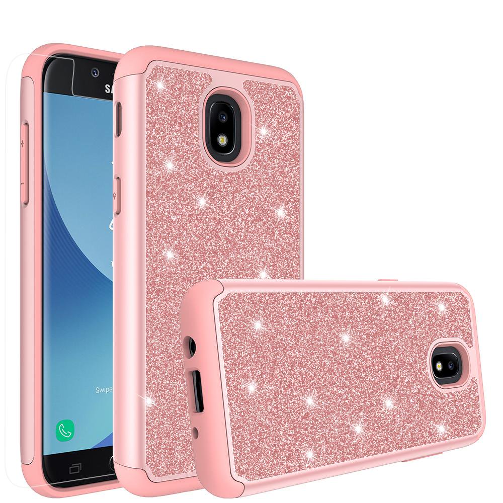 Samsung Galaxy J3 (2018) Case, Express Prime 3 (SMJ337A)/ Galaxy J3 Achieve Case, Cute Girls