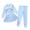 swimwear 182#Light Blue2, variant on WAYUTE Girls Swimsuits Long Sleeve Cartoon Printed Rash Guard Swimwear Swim Dress with Pants for Kids Youth Pool Beach