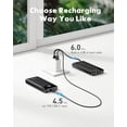thumbnail image 5 of Portable Charger with Built in Cables, Portable Charger with Cords Wires Slim 10000mAh Travel Essentials Battery Pack 6 Outputs 3A High Speed Power Bank for iPhone Samsung Pixel LG Moto iPad, 5 of 5