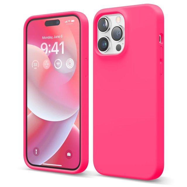 Funda de teléfono Elago compatible con iPhone 14 Pro Max de silicona líquida
