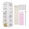 thumbnail image 2 of MERIGLARE Tooth Gem Teeth Jewelry Starter Kit for Daily Wear Festivals Photo Props White, 2 of 9