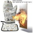 thumbnail image 4 of Cute Dogs Animal Oven Mitts and Pot Holders Insulated Gloves & Kitchen Counter Safe Mats for Cooking BBQ Baking Grilling (2-Piece Set), 4 of 6