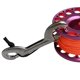 thumbnail image 3 of Carrete de Buceo de Aleación de Aluminio shamjiam Púrpura con Línea M Broche de Perno de Doble Extremo acero inoxidable ultralige, 3 of 7