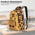 thumbnail image 7 of FKELYI 17 Inch School Backpack for Boys & Girls Spacious Schoolbag for Elementary Student Cartoon Giraffe Print Casual Daypack Lightweight Book Bag Travel Bags, 7 of 7