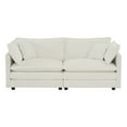 thumbnail image 4 of 3 Piece Living Room Furniture Set, 2- Piece of Single Sofa and 2-Seat Loveseat Sofa, Upholstered Sectional Sofa Couch for Living Room, Apartment, 4 of 9
