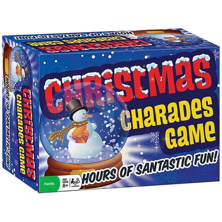 Classic Christmas Charades Family Party Game - Holiday Themed Acting (Best Games For Christmas Party For Adults)