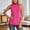 F-236Hot Pink, variant on ZHOGXU Women's Tank Tops Sleeveless Turtleneck Solid Color Comfortable Lightweight Loose Fit Shirt For Daily Wear,Beige,L
