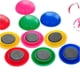 thumbnail image 1 of 48 imanes de oficina de 6 colores para taquillas y nevera., 1 of 3