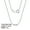 SC18-P-24, variant on Rinntin 925 Sterling Silver Italian Handmade 1.2mm Chopin Chain Necklace for Women Fashion Simple Basic Neck Chain Jewelry SC53
