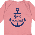 thumbnail image 4 of Inktastic Just Arrived Nautical Anchor Boys or Girls Long Sleeve Baby Bodysuit, 4 of 5