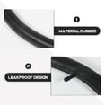 thumbnail image 2 of Miangastore 2Set Bike Pump Rubber Black Durable Puncture Protection For Mountain Biking Enthusiasts, 2 of 8