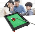 thumbnail image 3 of Mini Tabletop Pool Set Portable Mini Pool Table Improve Hand Eye Coordination for Adults Kids and Toddlers, 3 of 8