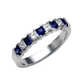 thumbnail image 2 of Karina B� Sapphire Band, 2 of 9