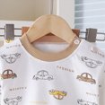 thumbnail image 4 of Kaprioy Baby Toddler Boy Clothes Fall Winter Outfit Long Sleeve Sweatshirts Pants Set 6 9 12 18 24 Months 3T 4T 5T Boy Clothes Boys Clothes Boys Outfits, 4 of 7