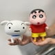 thumbnail image 2 of 15-22cm Crayon Shin-Chan Xiaobai Dumb Anime Figure Vinyl Kawaii Doll Toys Model Joints Movable Cabinet Model Toys Birthday Gifts, 2 of 5