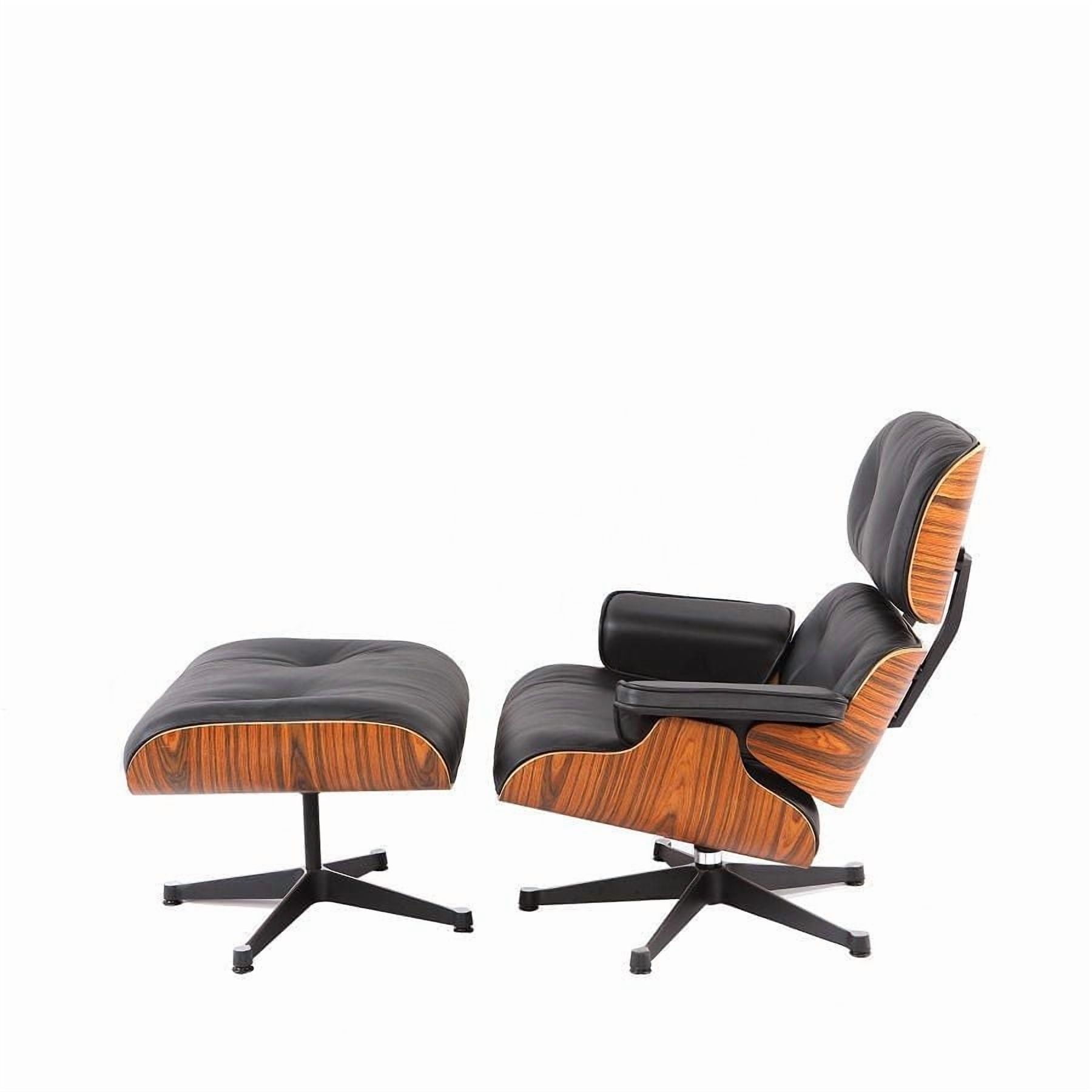Plata Décor Import East Lounge Chair in black